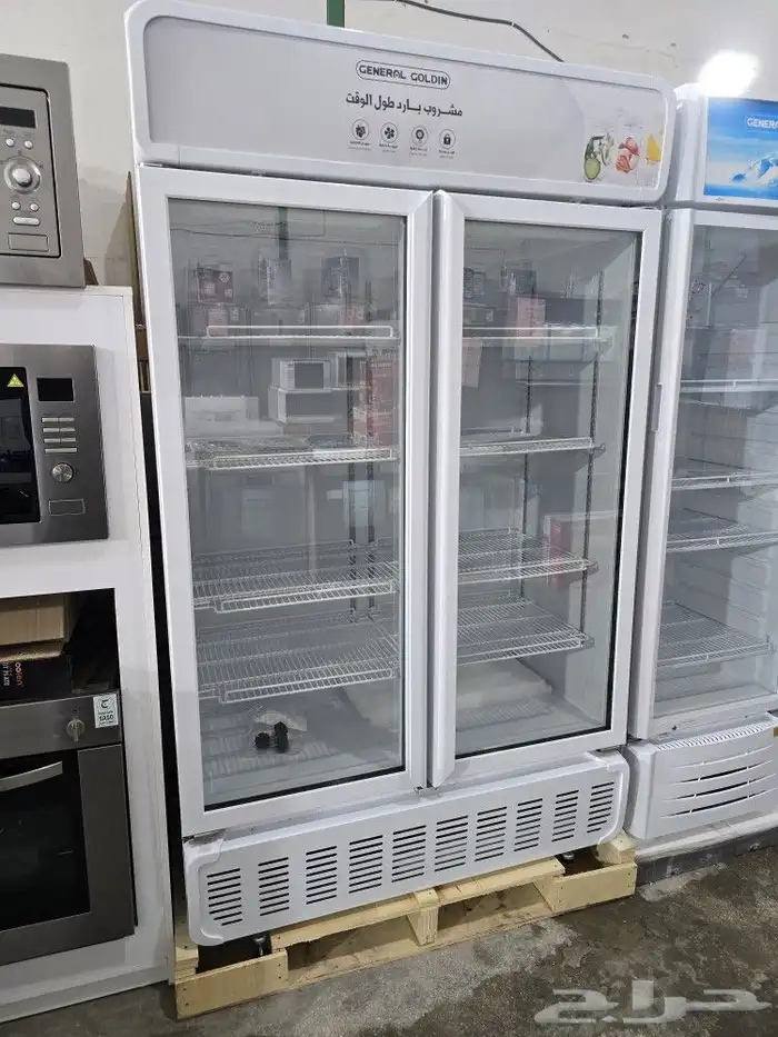 ثلاجات عرض زجاج جديد كبير وسط ثلاجه ثلاجة صغيرة قزاز مني بار 3