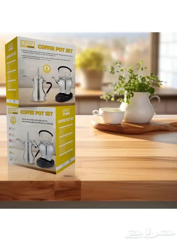 دله قهوة وشاي من الاستانلس ستيل DENX تمتع بتحضير مشروباتك ا 2