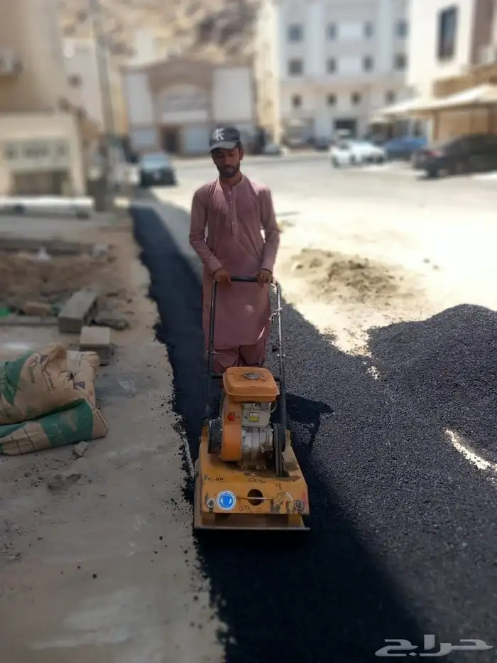 تركيب بلاط انترلوك بندوره معلم باكستاني 1