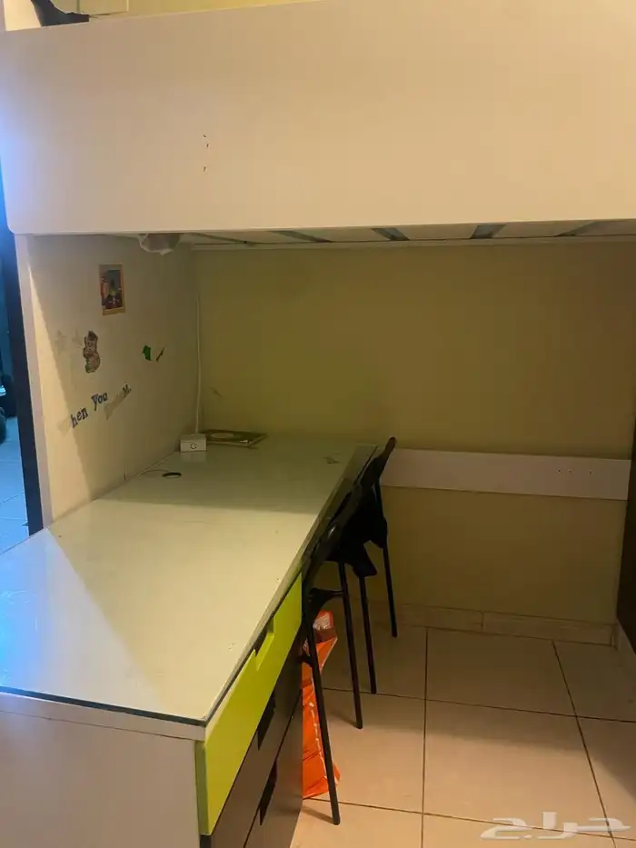 ايكيا 3 سراير دورين مع مكتبة 2