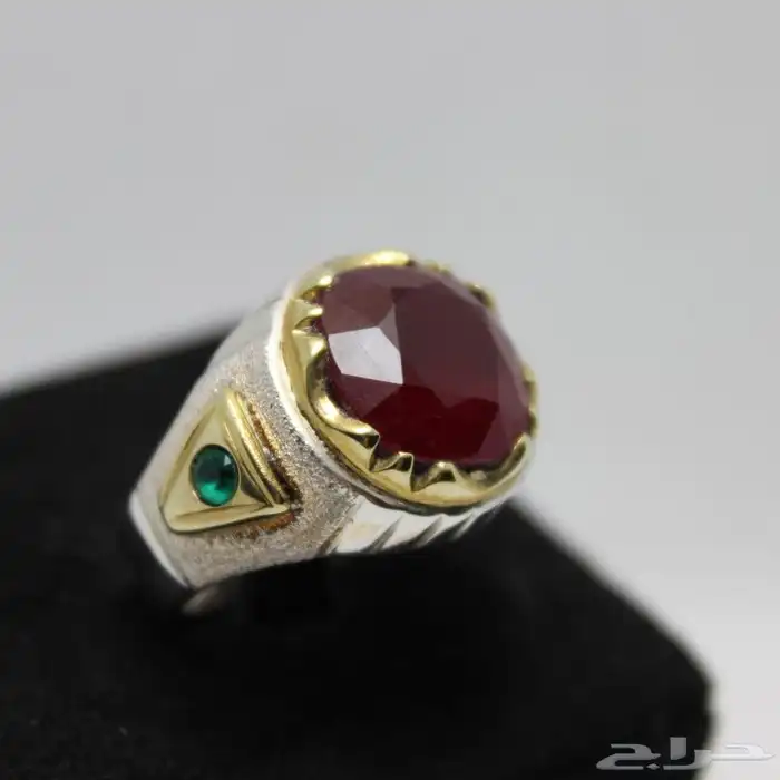 خاتم ياقوت أفريقي 0