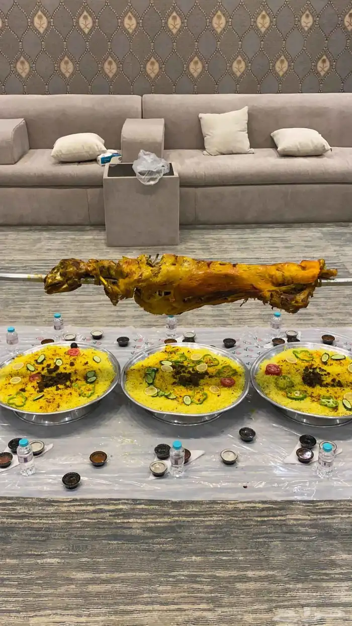 خروف مشوي على الجمر 5