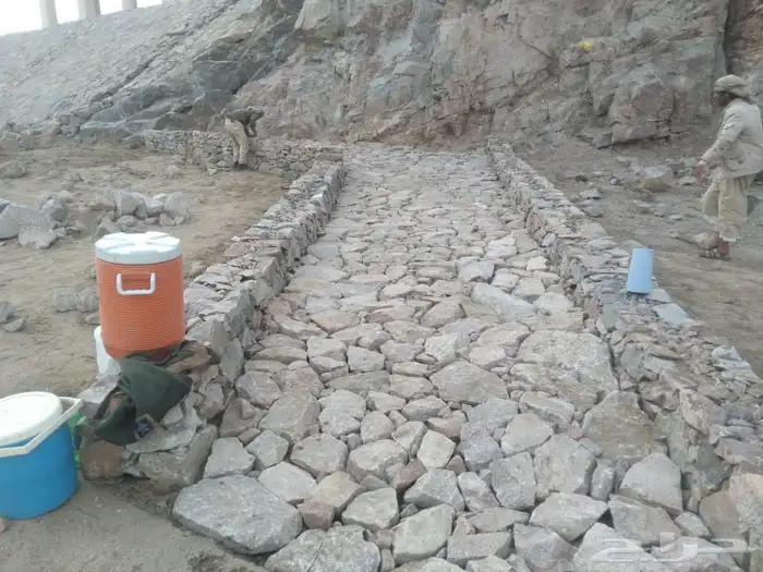 مقاول حجر طبيعي شغل امانه ونجاز وسعار مناسبه 9
