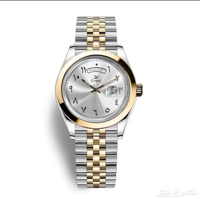 متجر_كاتشي ساعة ايفرد رجالية موديل رولكس تاريخ ويوم 0