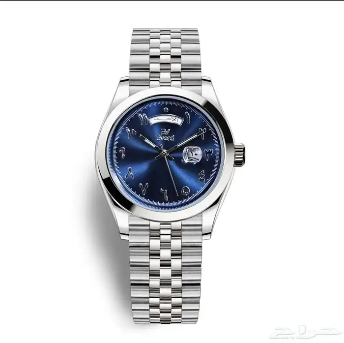 متجر_كاتشي ساعة ايفرد رجالية موديل رولكس تاريخ ويوم 4