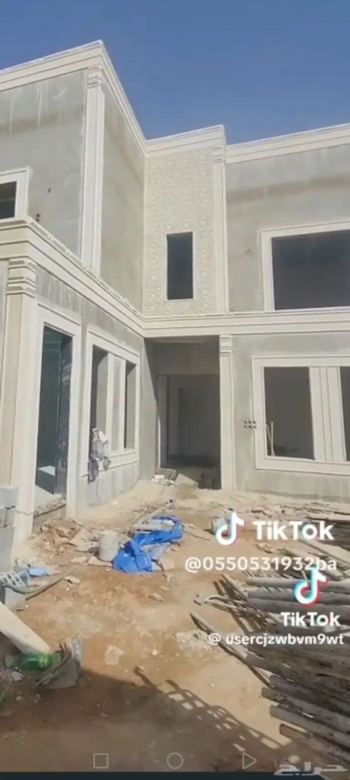 ديكورت اسمنتيه بديل الحجر 9