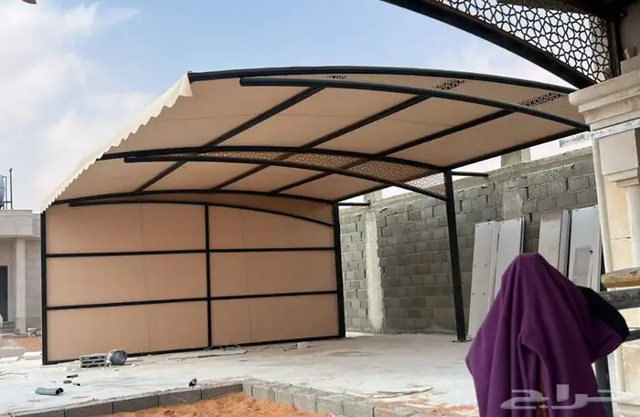 حداد مظلات وسواتر برجولات لكسان 7