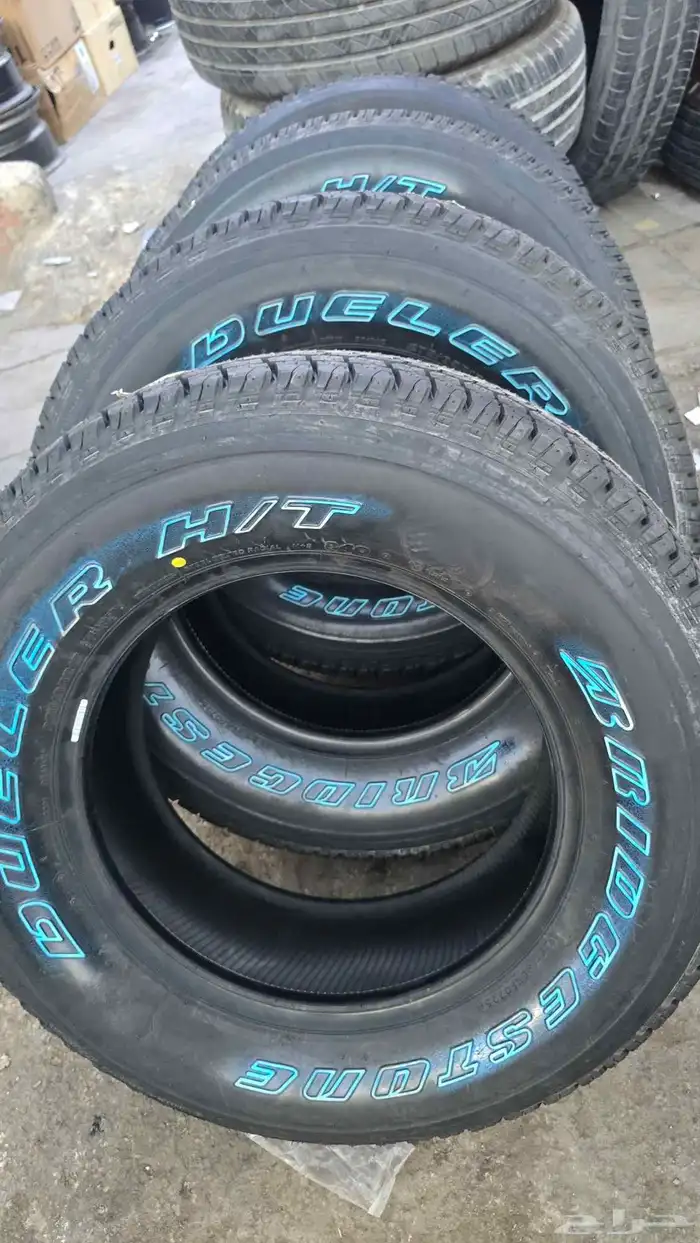 كفرات برجستون وكاله مقاس 275.65.17 جديد2025 8