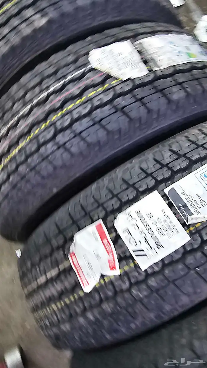 كفرات برجستون وكاله مقاس 275.65.17 جديد2025 2
