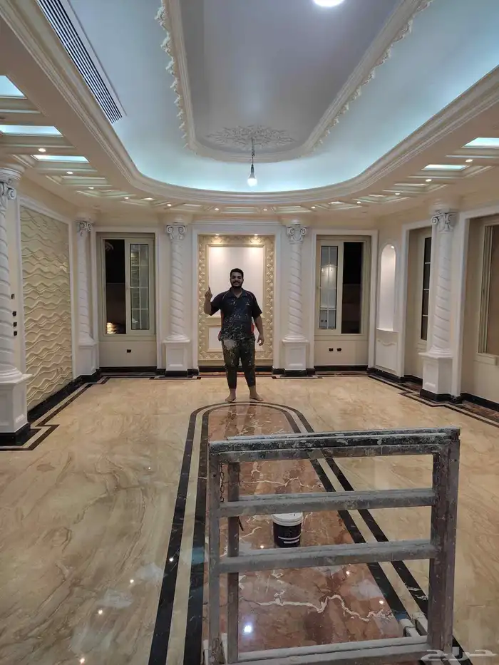 دهان مصري مقيم في جده للدهانات والديكورات وعلاج الرطوبه 5