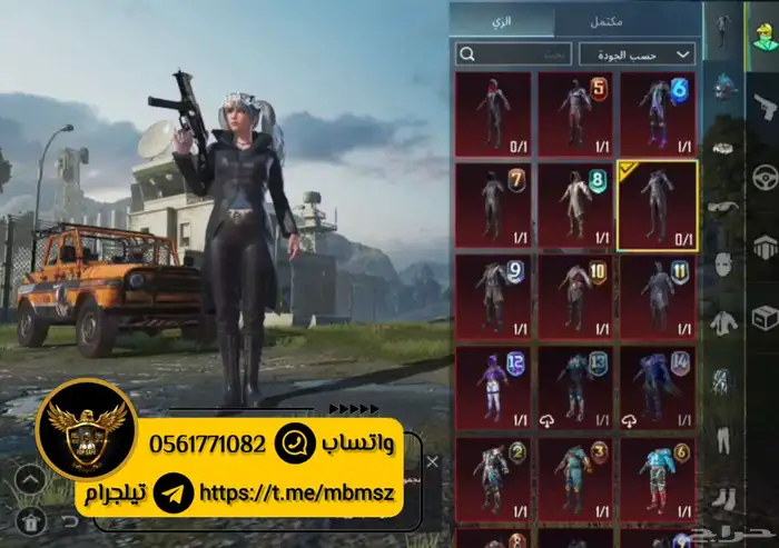 حساب ببجي حسابات عشوائية و كلان ( عشيرة ) للبيع 2