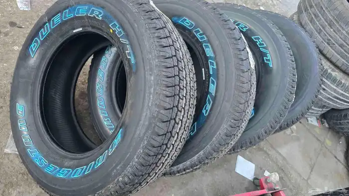 كفرات برجستون وكاله مقاس 275.65.17 جديد2025 9