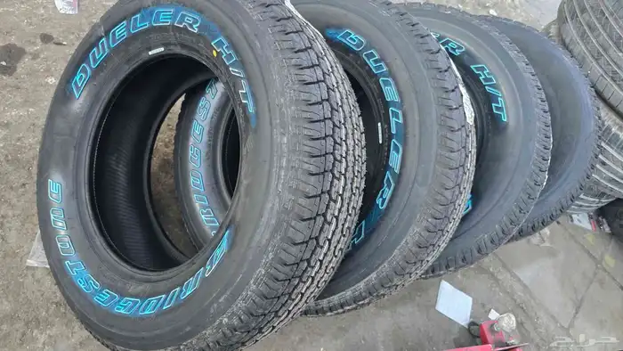 كفرات برجستون وكاله مقاس 275.65.17 جديد2025 6