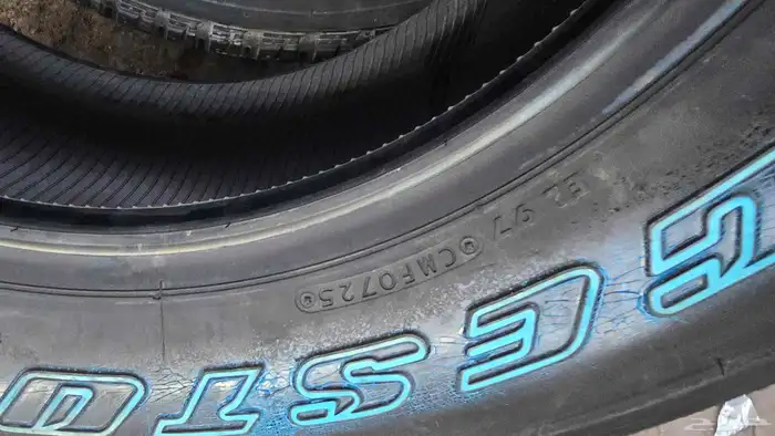 كفرات برجستون وكاله مقاس 275.65.17 جديد2025 7