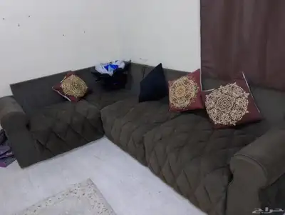 كنب 3 ونصف زاوية قوي ومتين مع سجادة 2
