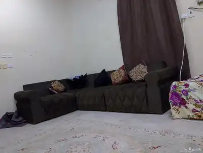 كنب 3 ونصف زاوية قوي ومتين مع سجادة 3