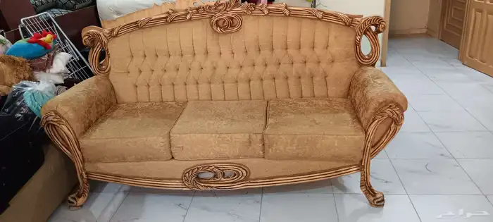كنبه للبيع ومساند بيع عاجل 0