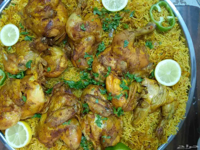 مقلوبة دجاج طعم لذاذة للغداء والعشاء 2