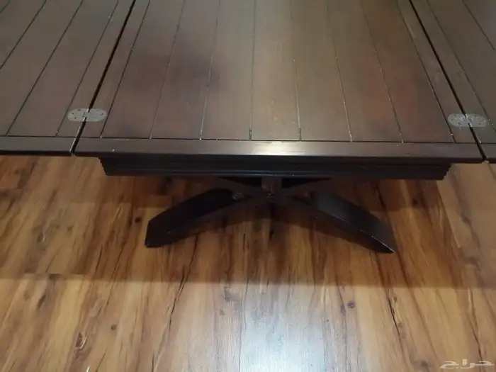 طاولة خشب وسط قلبلة للطي Foldable Table 1
