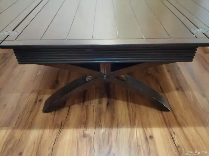 طاولة خشب وسط قلبلة للطي Foldable Table 3