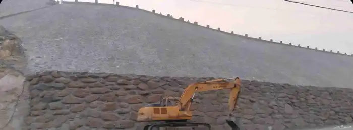 ممرات رباريب جدران احواض للنخل احجار نهريه 9