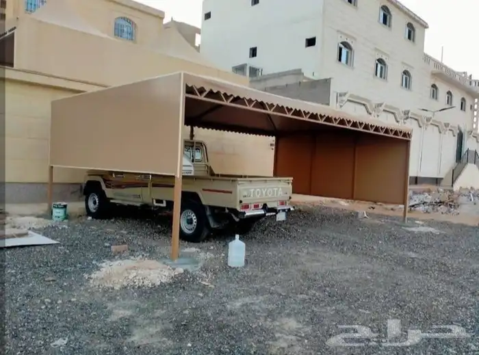 مظلات مواقف سيارات 4