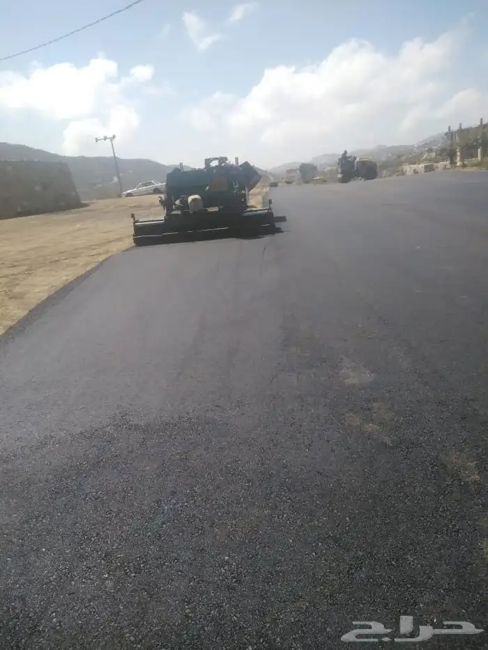 مقاول ازفلت الباحه بلجرشي ازفلت مقشور 5
