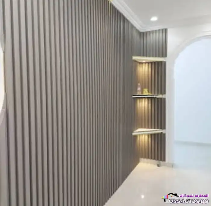 تصميم ديكورات مختلفة شيبورد بديل الرخام تكسيات باركية مع جبس 6