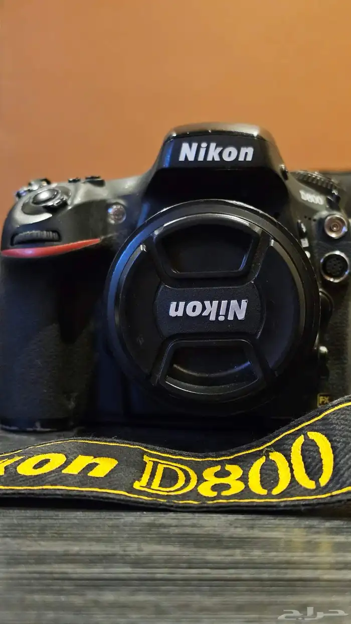 كمره نيكون فل فريم nikon D800 مع عدسة 50 6