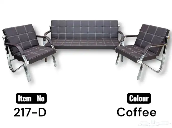 طاولة مكتب جديدة باللون الأبيض والبيج والعسل مع طاولة اجتماع 26