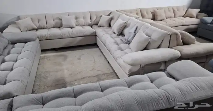 طقم كنب فاخر بجميع الألوان والتصاميم حسب الطلب 5