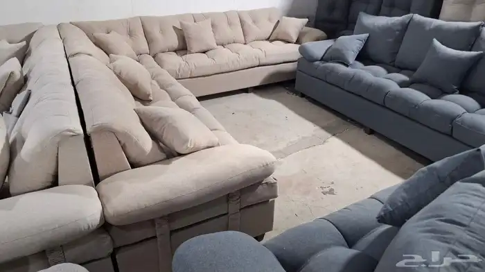 طقم كنب فاخر بجميع الألوان والتصاميم حسب الطلب 8