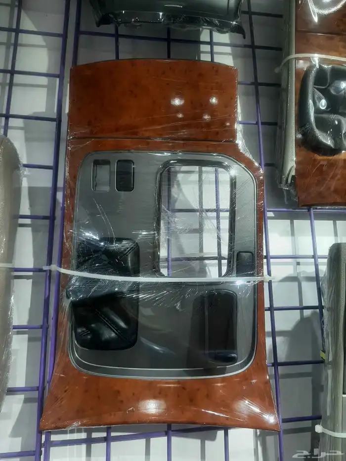 ديكور قير لند كروزر 2003-2007 خشبي تمتيك 0