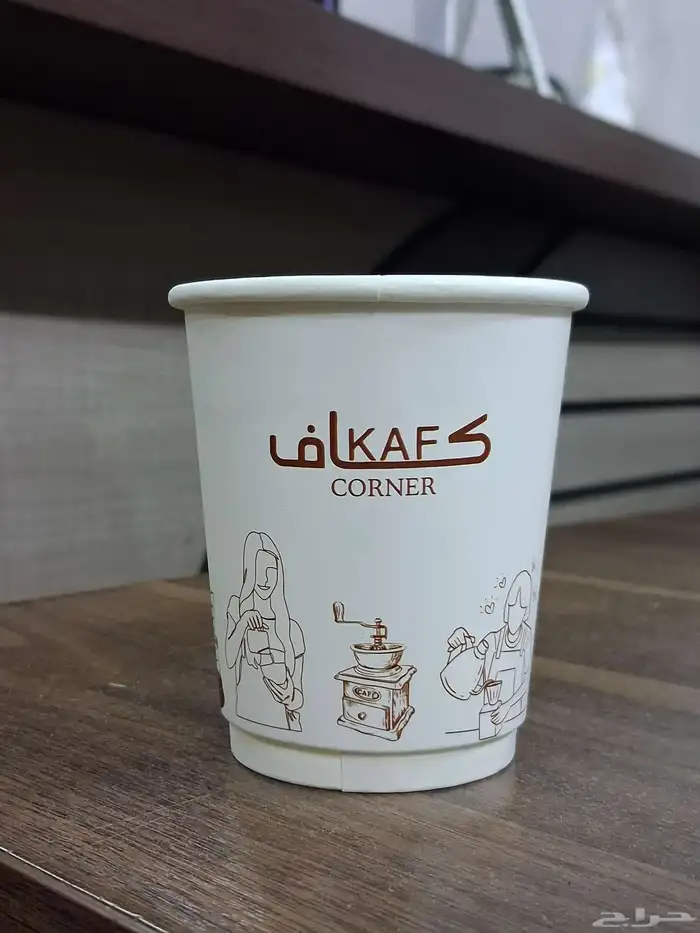 طباعة أكواب علب حلا علب بطاطس بوكس حلا كوكيز كوب ستيكر ملصق 1