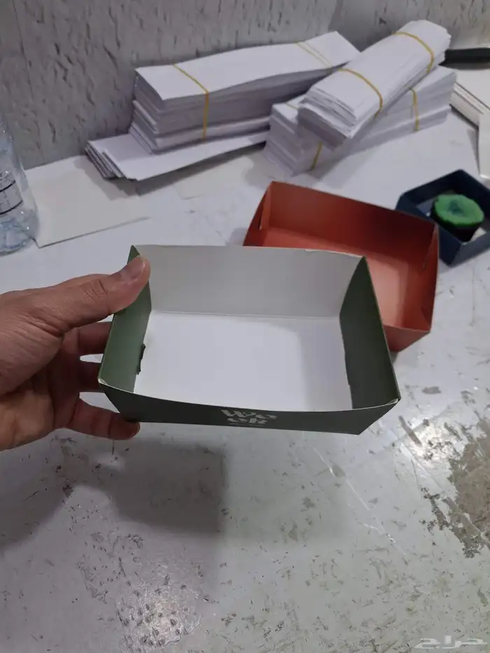 طباعة أكواب علب حلا علب بطاطس بوكس حلا كوكيز كوب ستيكر ملصق 5