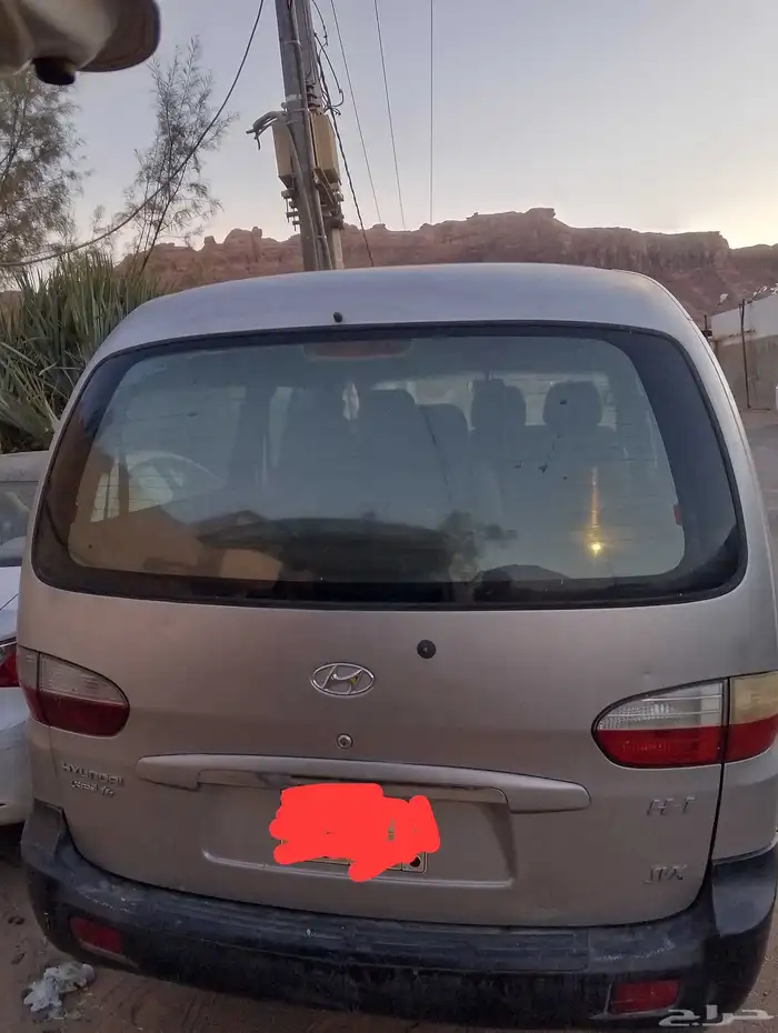 هونداى H1 باص موديل 2007 الممشي 402112 مفحوصه من شهر 1