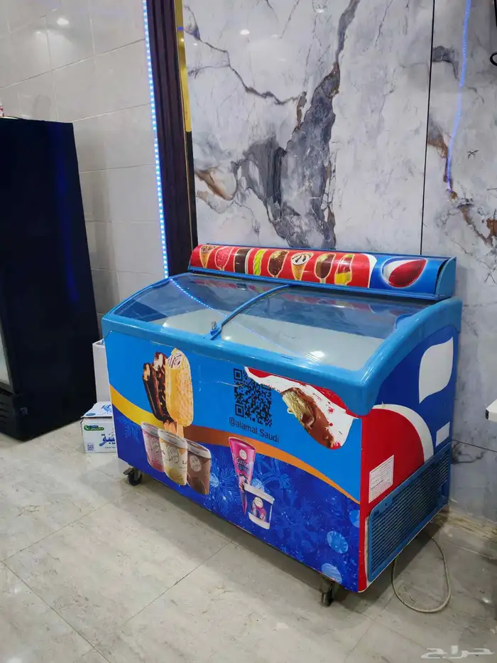 ثلاجة آيسكريم للبيع 1