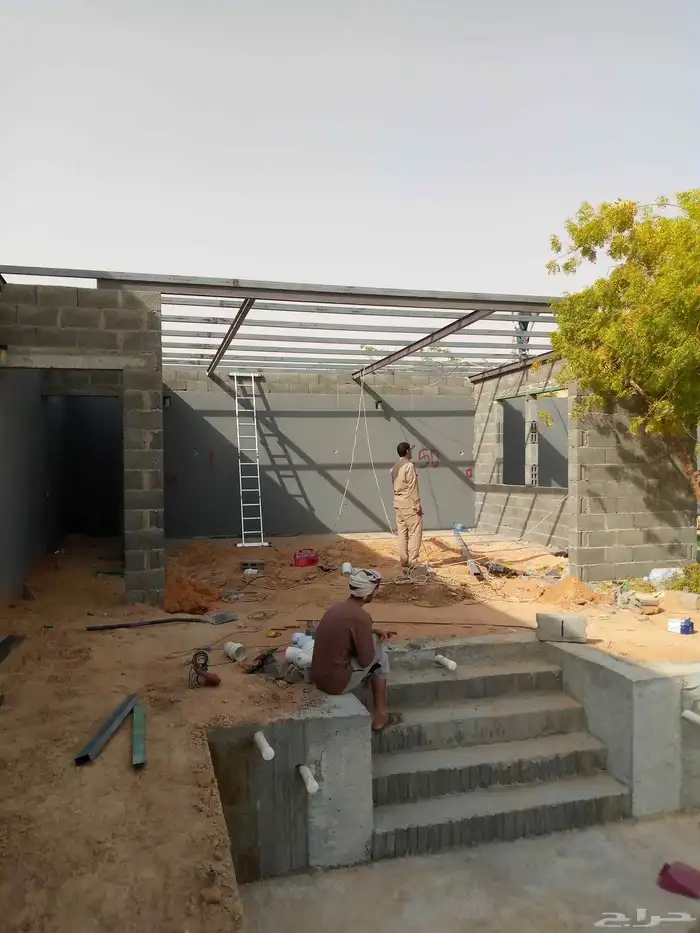 حداد تركيب غرف سندويش بنل ومضلات وسواتر وبرجولات 0