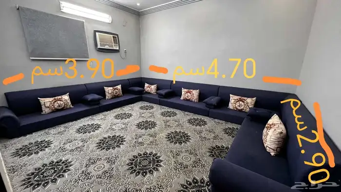 جلسه ارضيه ارتفاع 20 سم زاويتين الموقع القنفذه 0