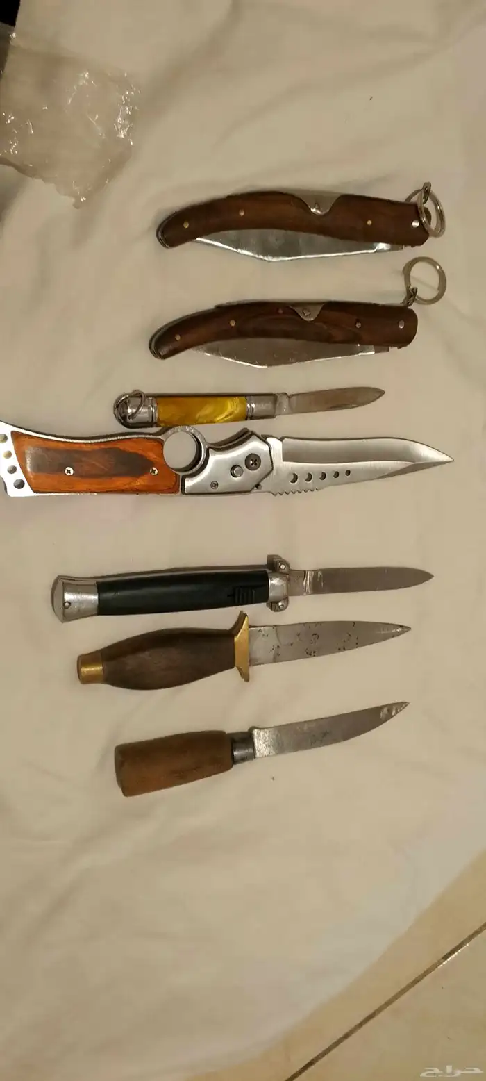 سكين أنواع اشكال خوجه أم شوكه مطوه 0