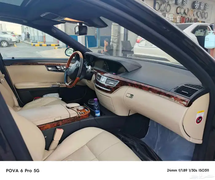 مرسيدس s350 بنوراما موديل 2008 4