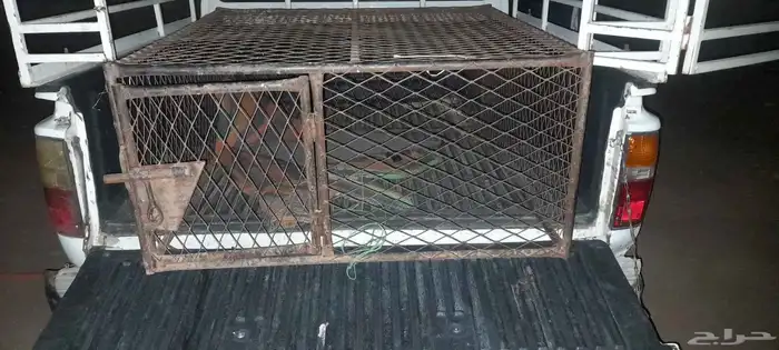 شبكين للبيع متر في متر واحد منها رفعه نص متر والثاني موضح في 0