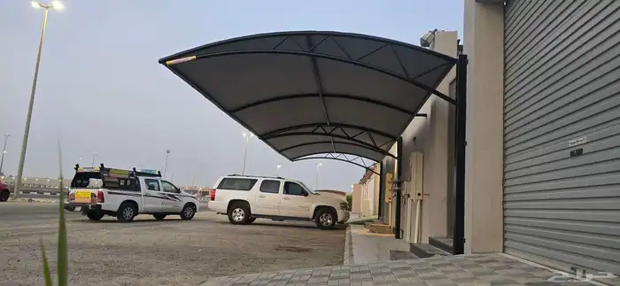 مظلات سيارات تركيب سواتر تركيب برجولات 0