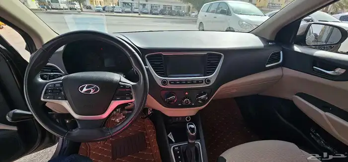هيونداي اكسنت 2019 فئة هاي ممشي 80 الف 7
