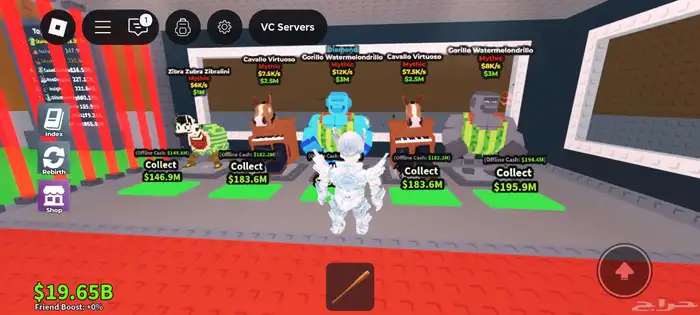 حساب روبلكس ماب المزرعه و ماب السرقه و ماب blox fruit 8