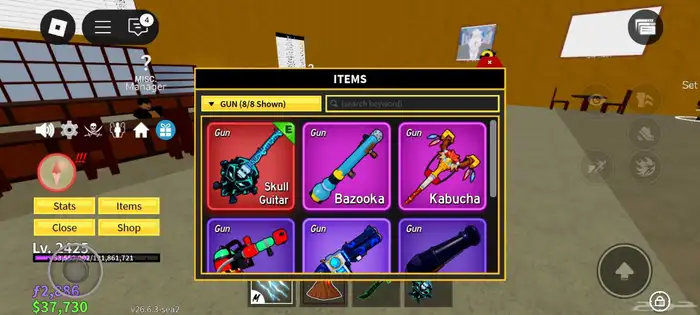 حساب روبلكس ماب المزرعه و ماب السرقه و ماب blox fruit 17