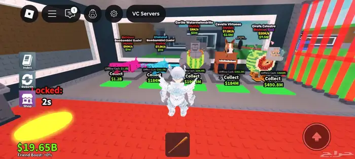 حساب روبلكس ماب المزرعه و ماب السرقه و ماب blox fruit 9
