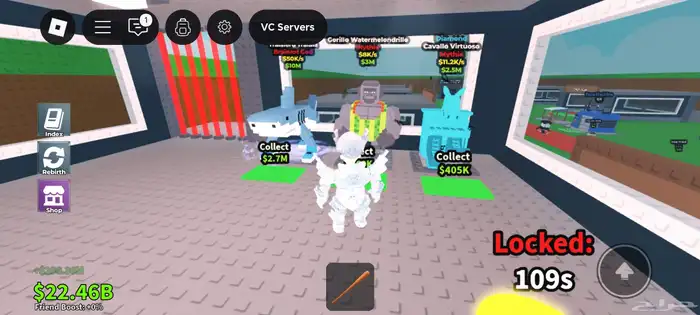 حساب روبلكس ماب المزرعه و ماب السرقه و ماب blox fruit 12