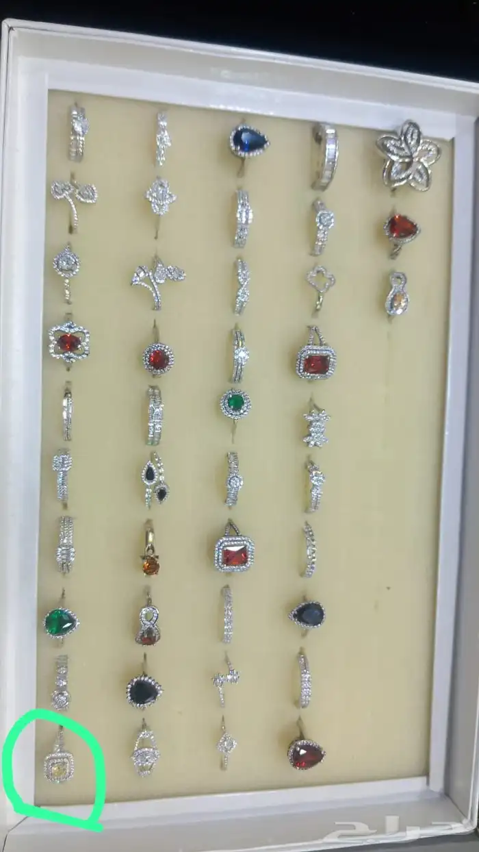 خواتم فضه اصلي نسائي 8