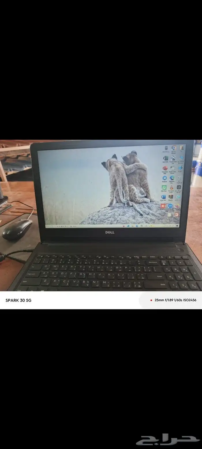 لاب توب dell اخو الجديد بالضبط 1